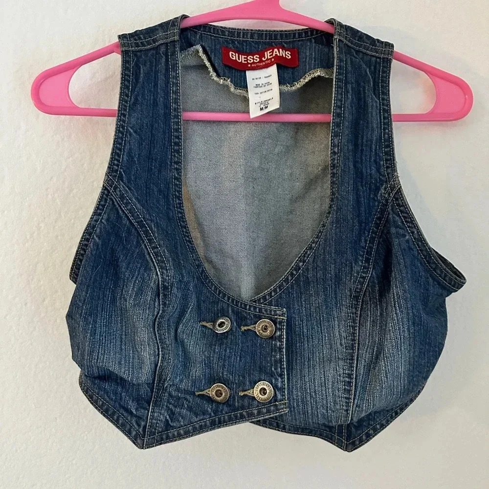 Guess Denim Vest • M